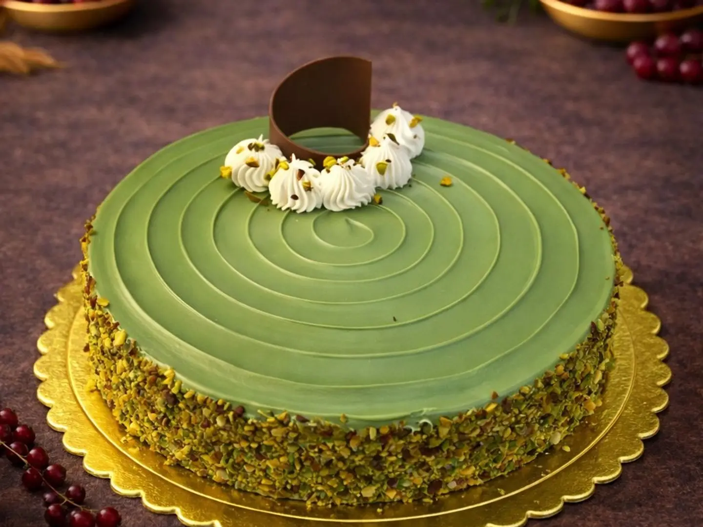 Large Pistachio Cake