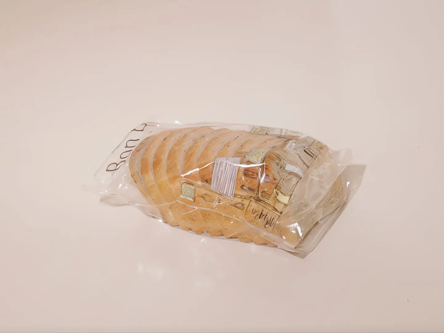 Brown Toast With Natural Yeast And Sugar Free Grains