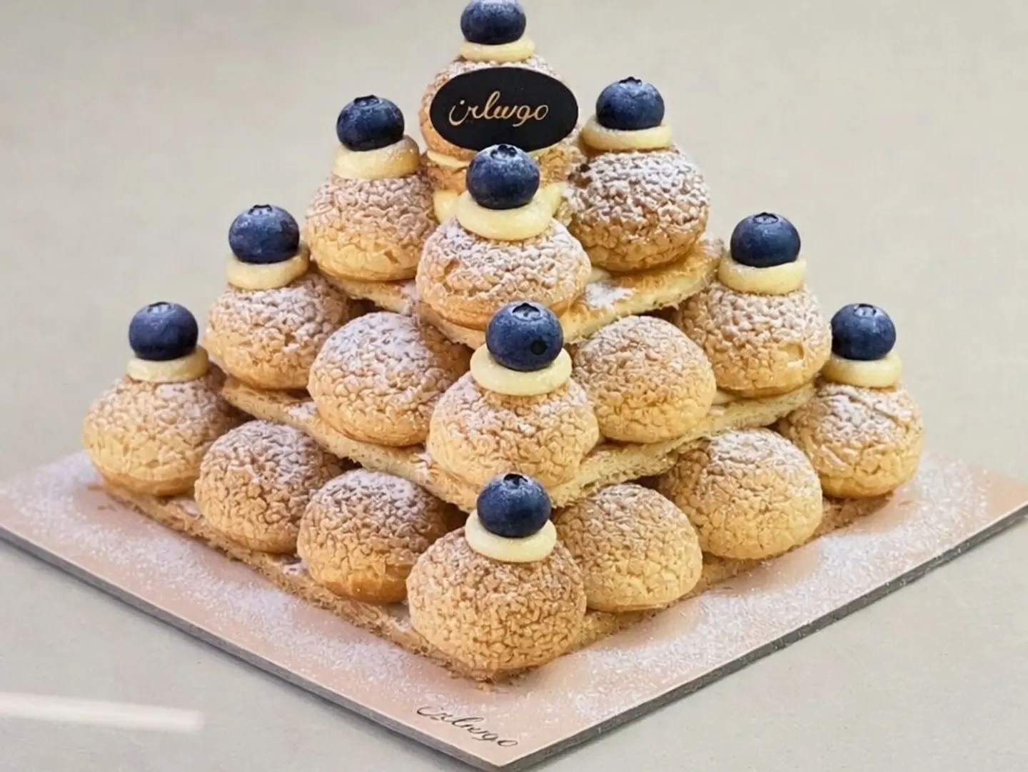 Vanilla Custard Profiterole B  30 Pcs