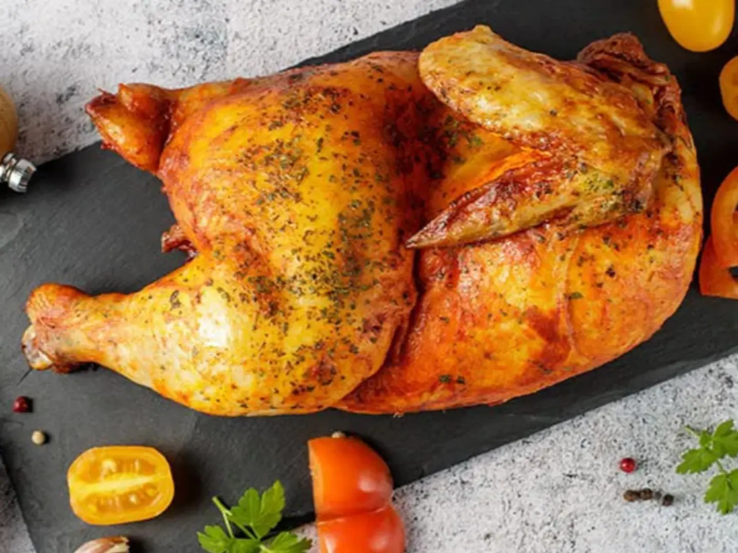 نص دجاج مندي سادة