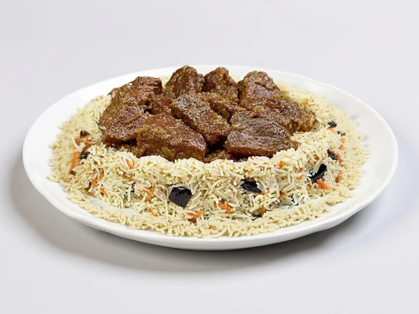 برمة لحم مع الرز