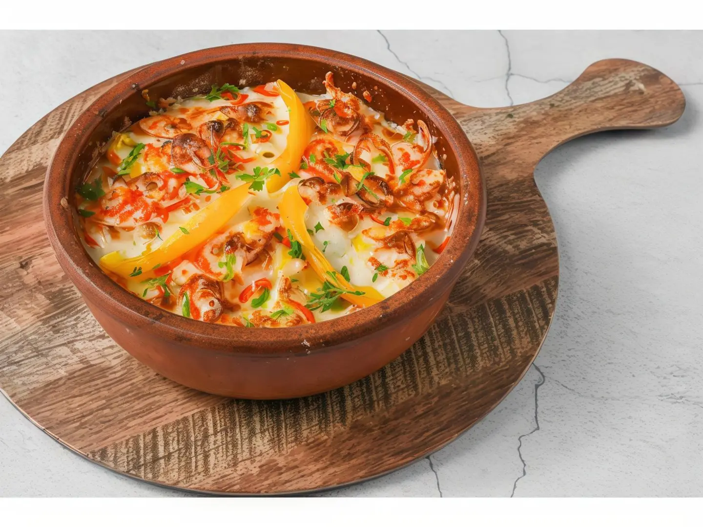 طاجن مكس سي فود