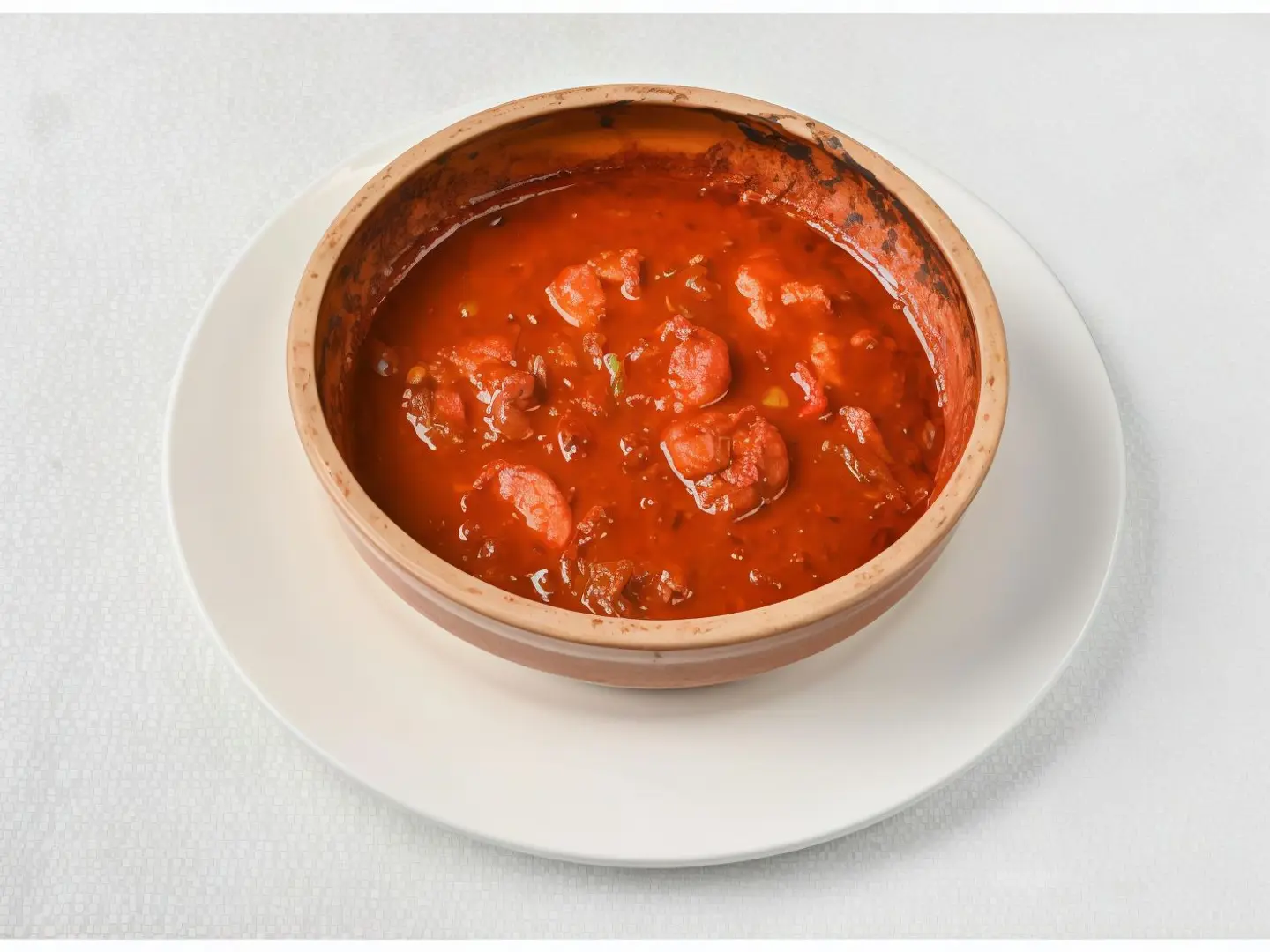 طاجن حبار او كليماري الأحمر