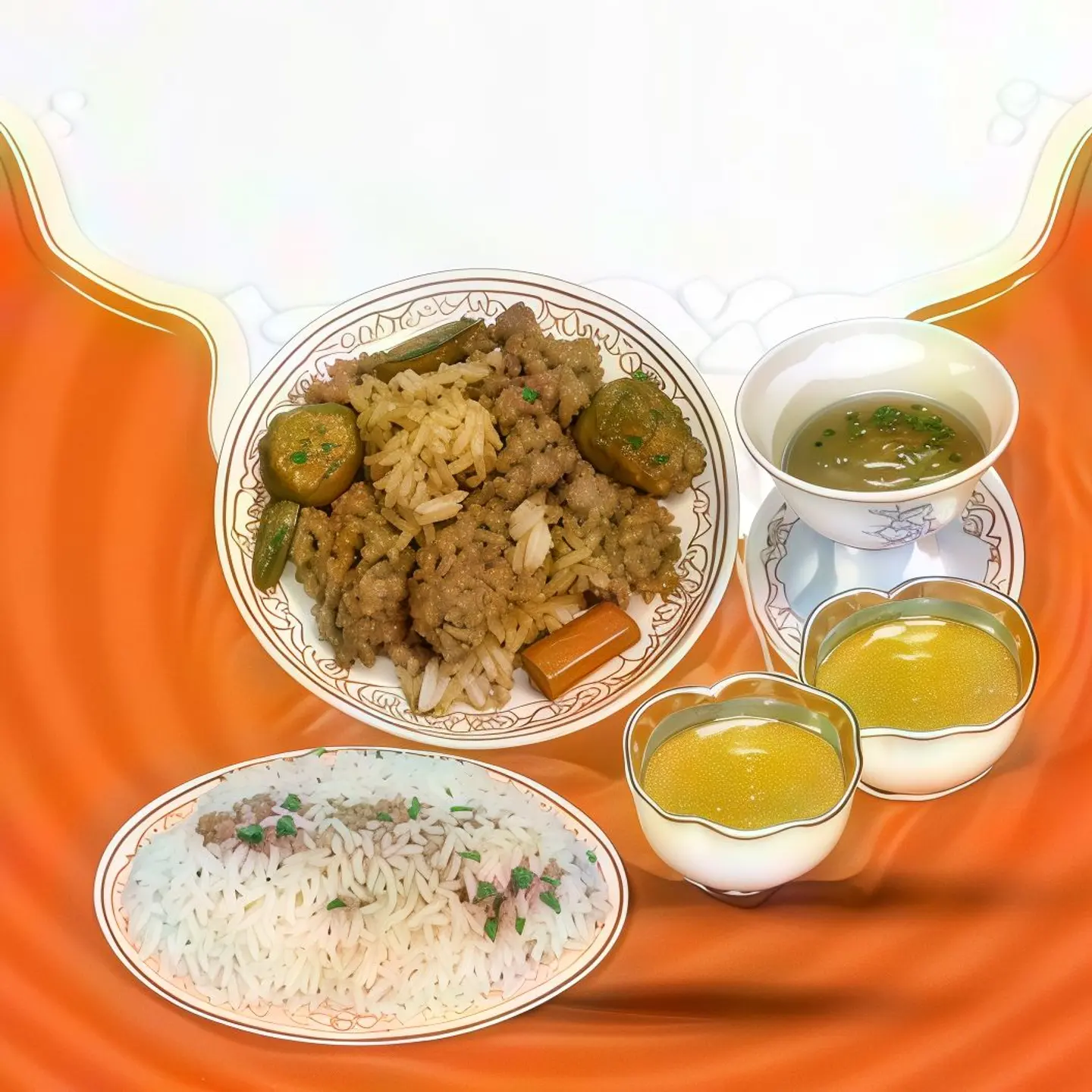 Alwalimah Saudi Rice Meat