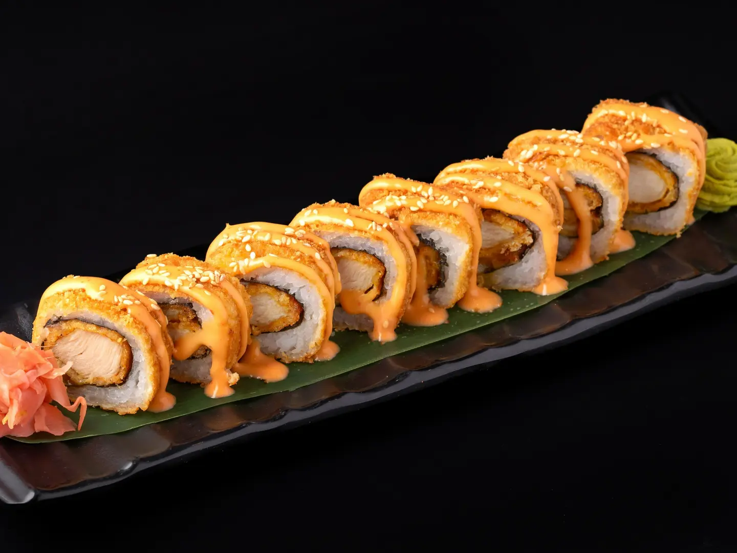 كرسبي دجاج سوشي