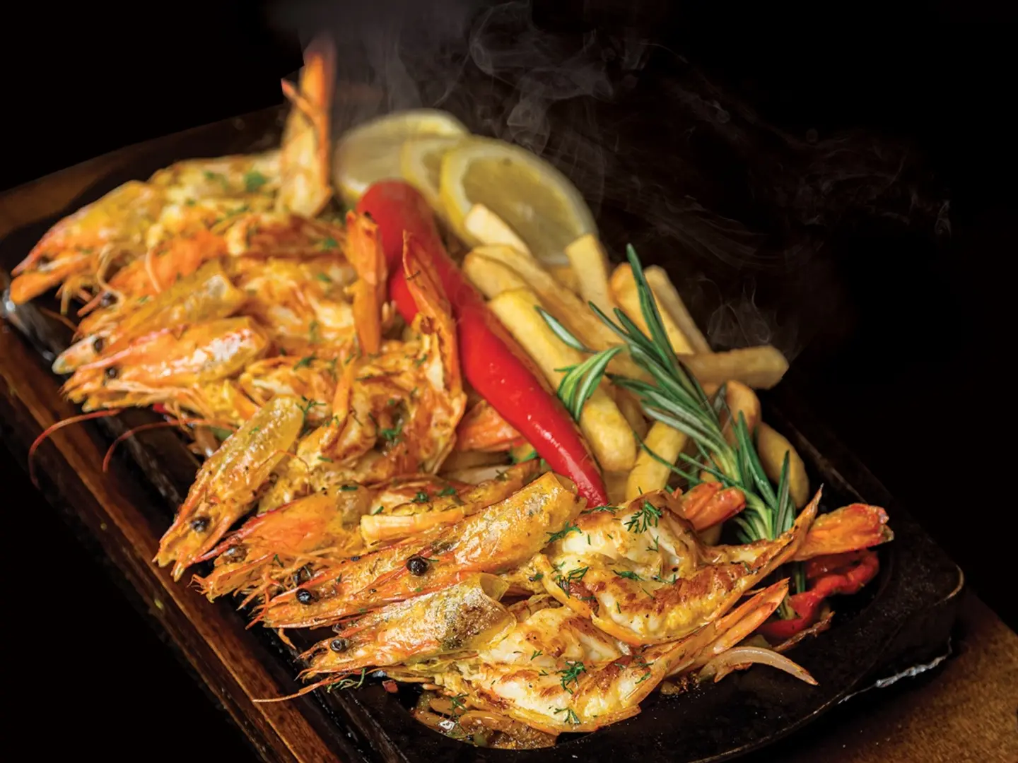 روبيان مشوي