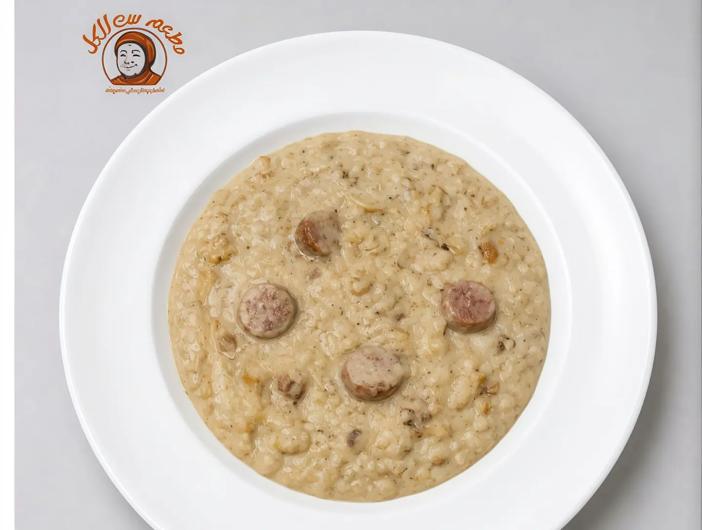 طبق فول بالسجق