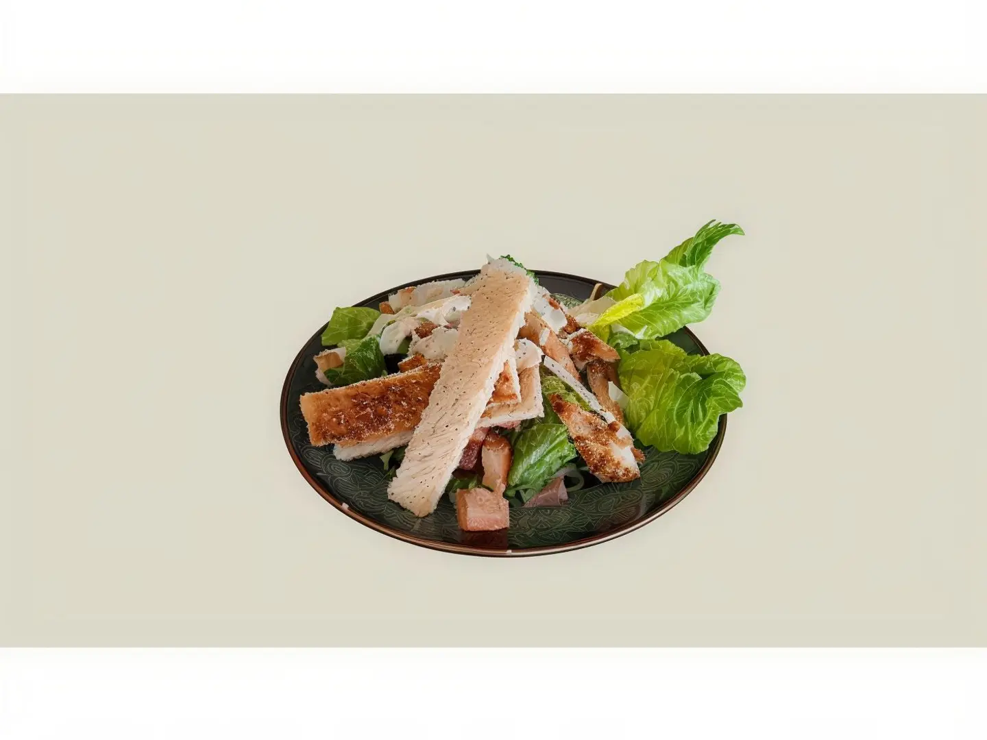 سلطة سيزر بالدجاج