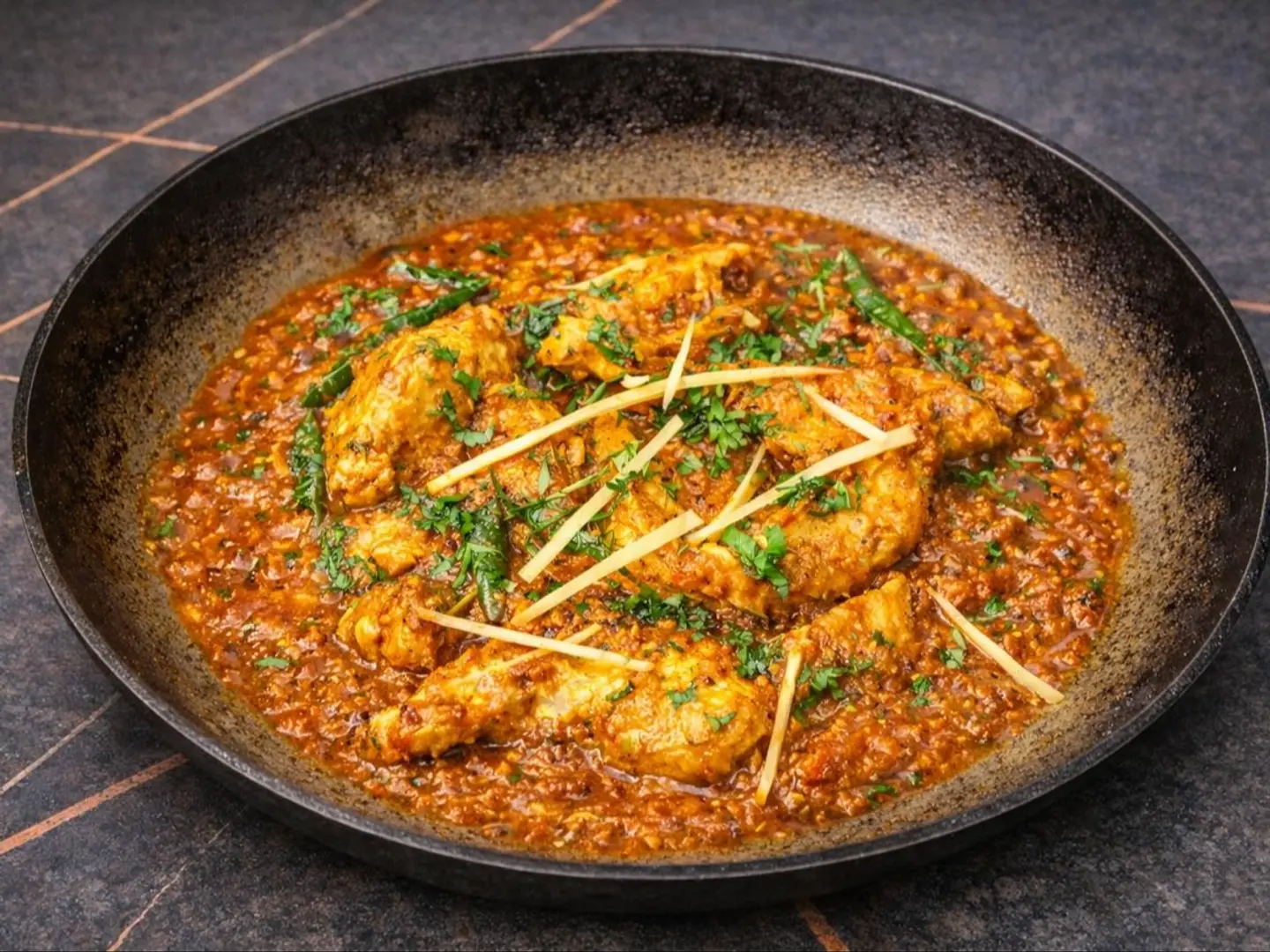 Chicken Merath Special Karahi Full