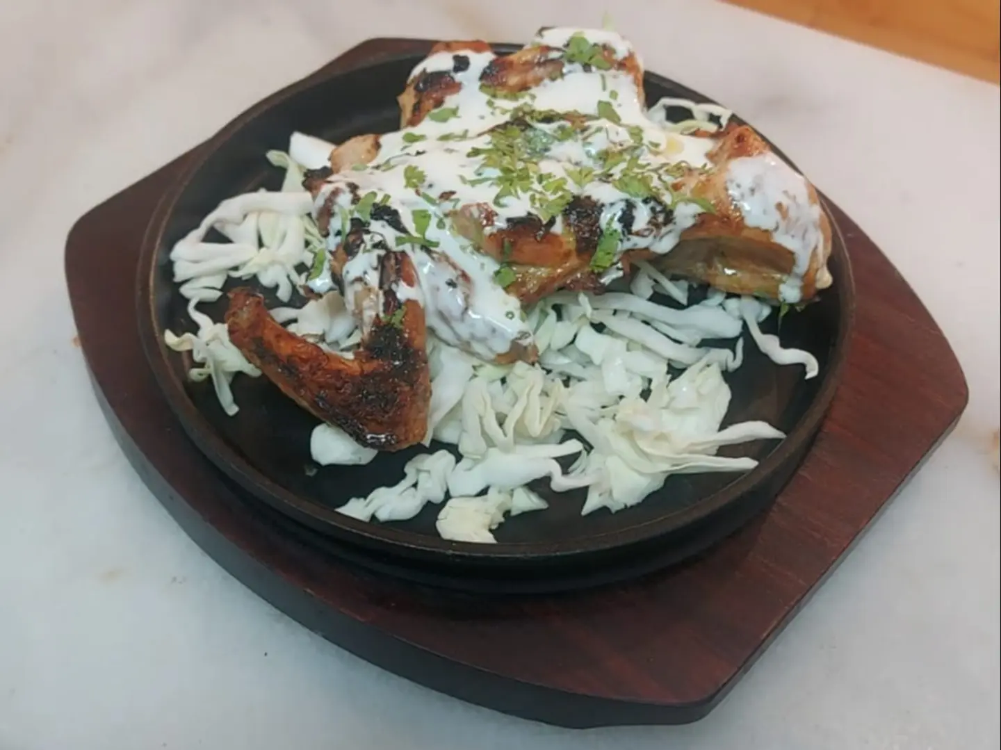 Chicken Malai Tika Chest