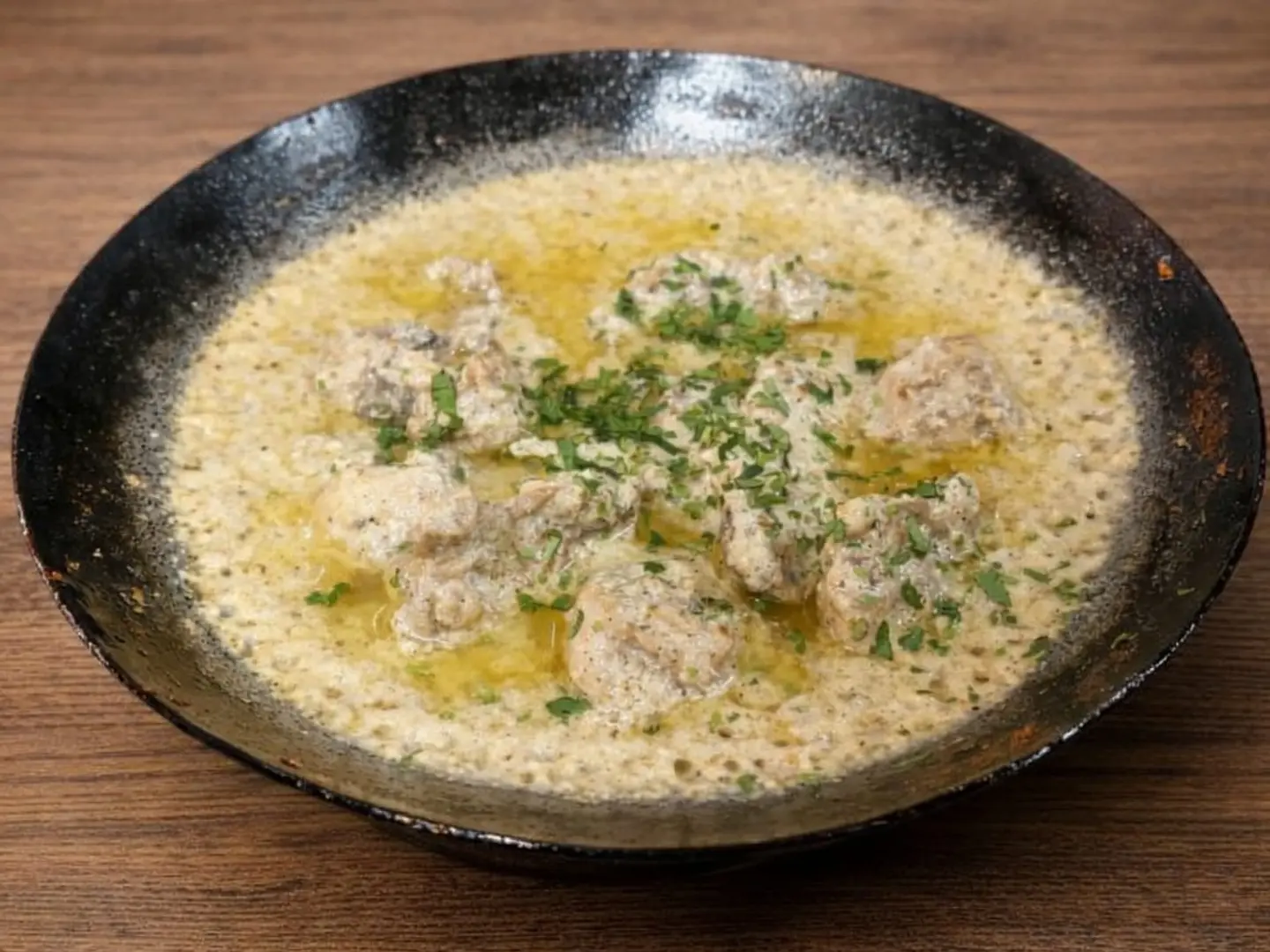 Chicken White Karahi Half