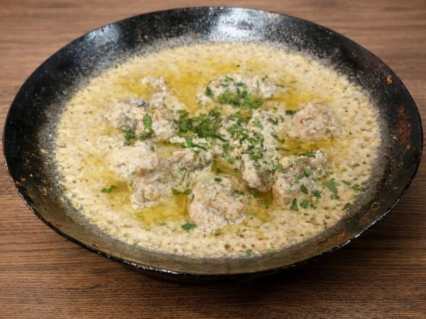 Chicken White Karahi Full