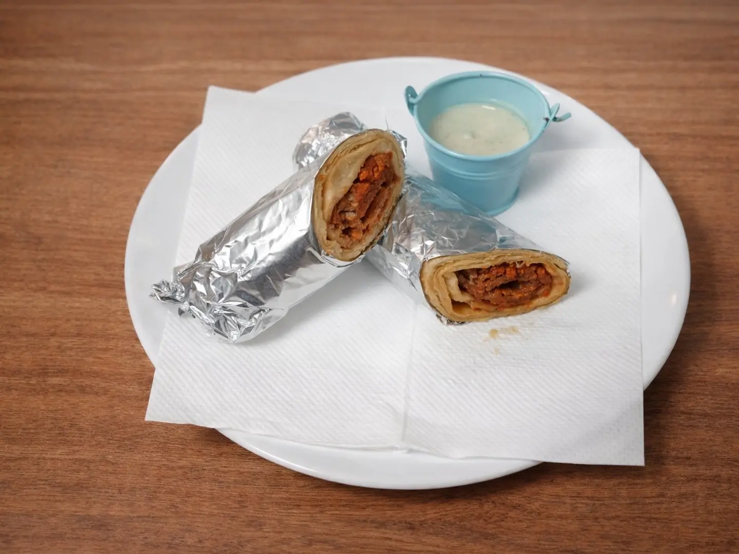 Seekh Kabab Cheese Roll