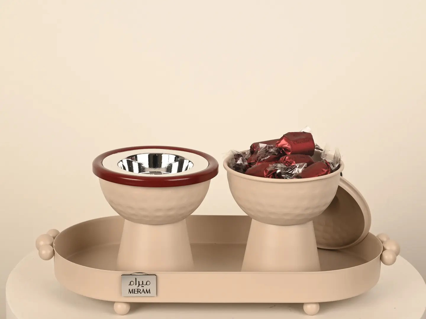 طقم مبخرة رمضان مع الشوكلت