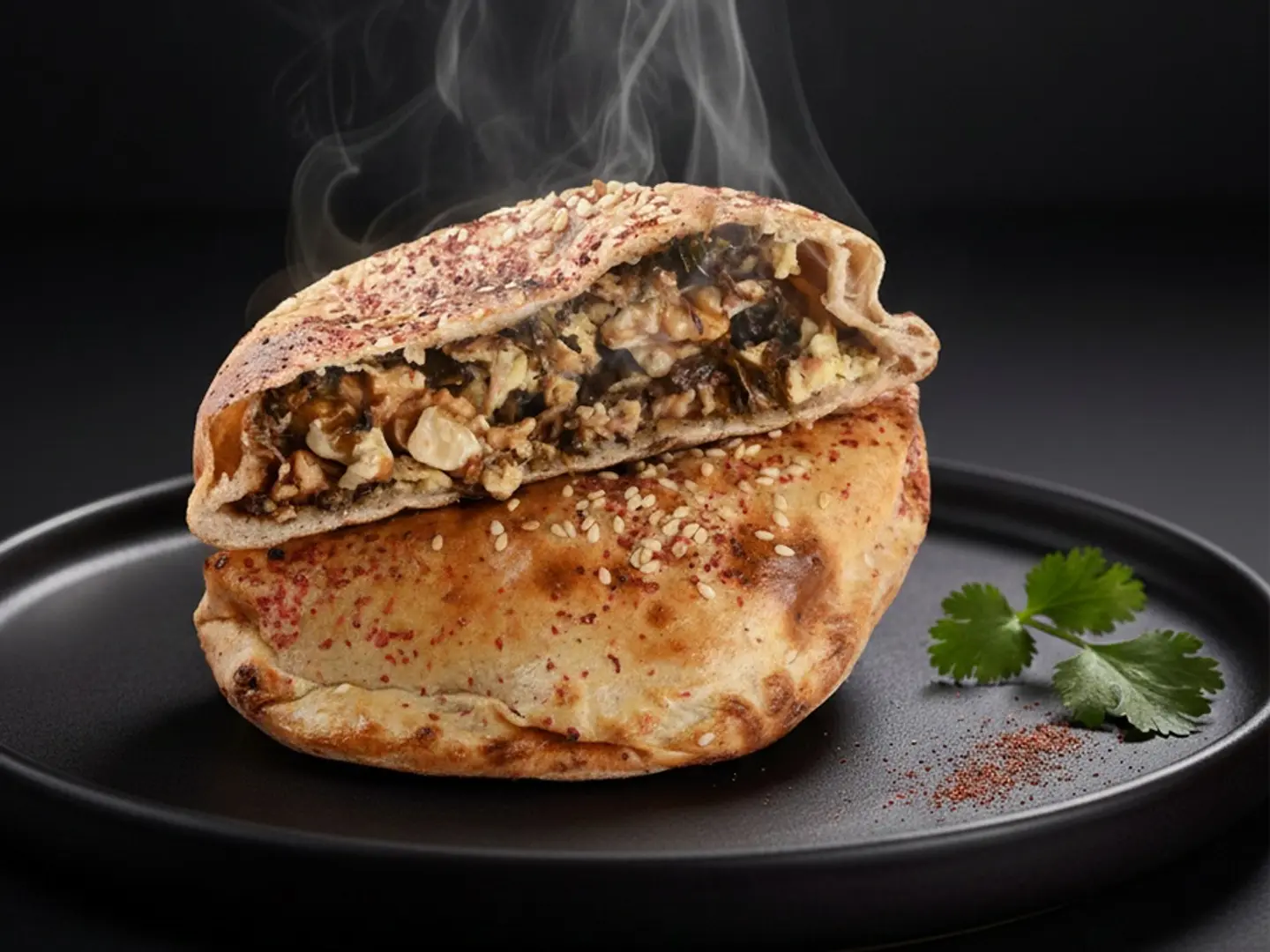 Egg With Spinach Pie