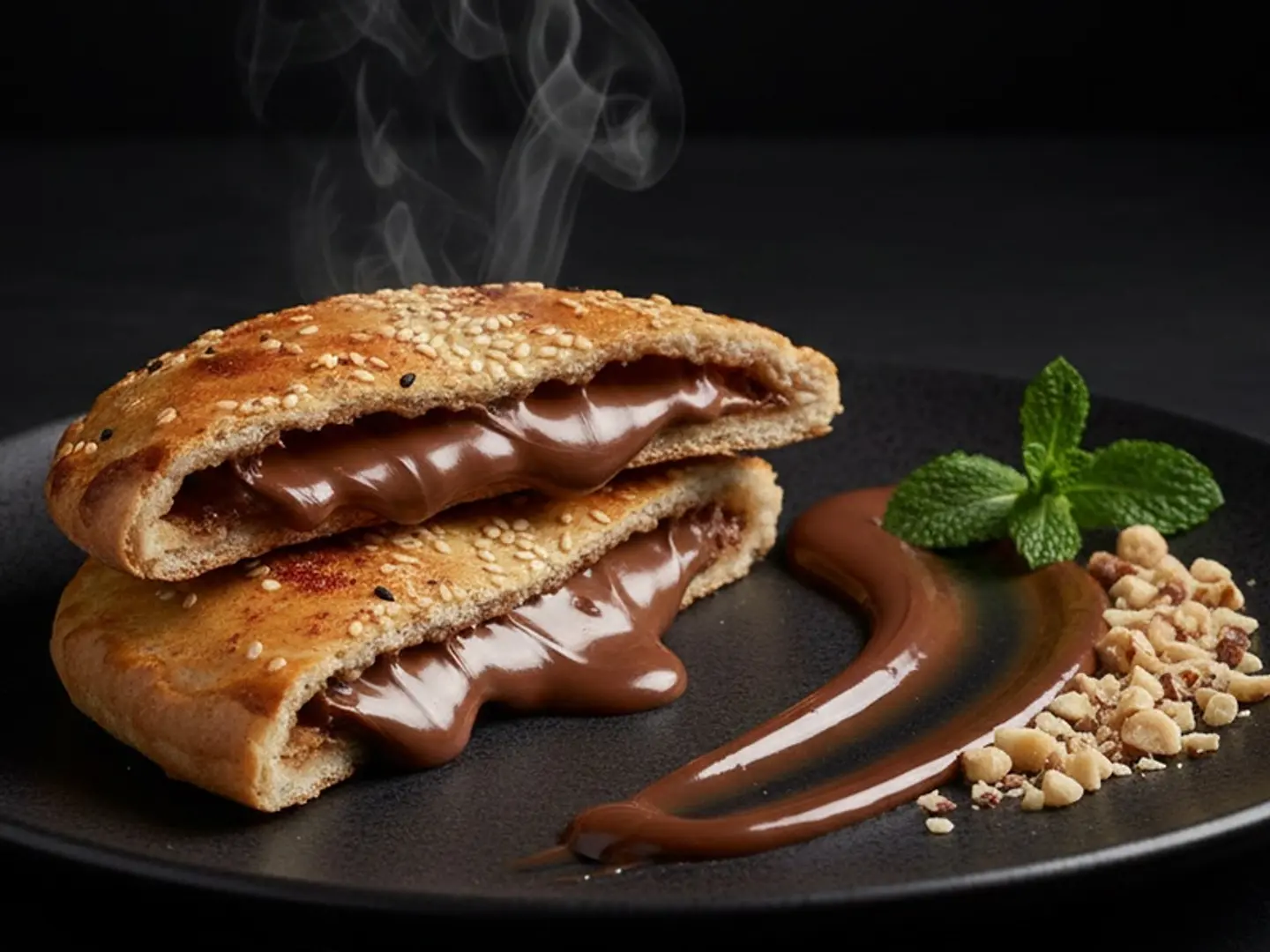 Nutella With Peanut Pie