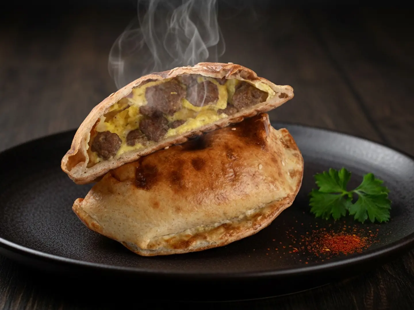 Egg With Sausage Pie