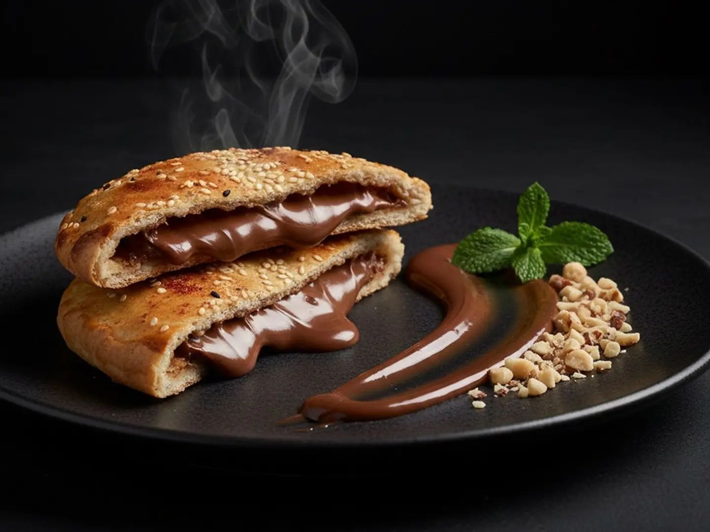 Nutella With Peanut Pie