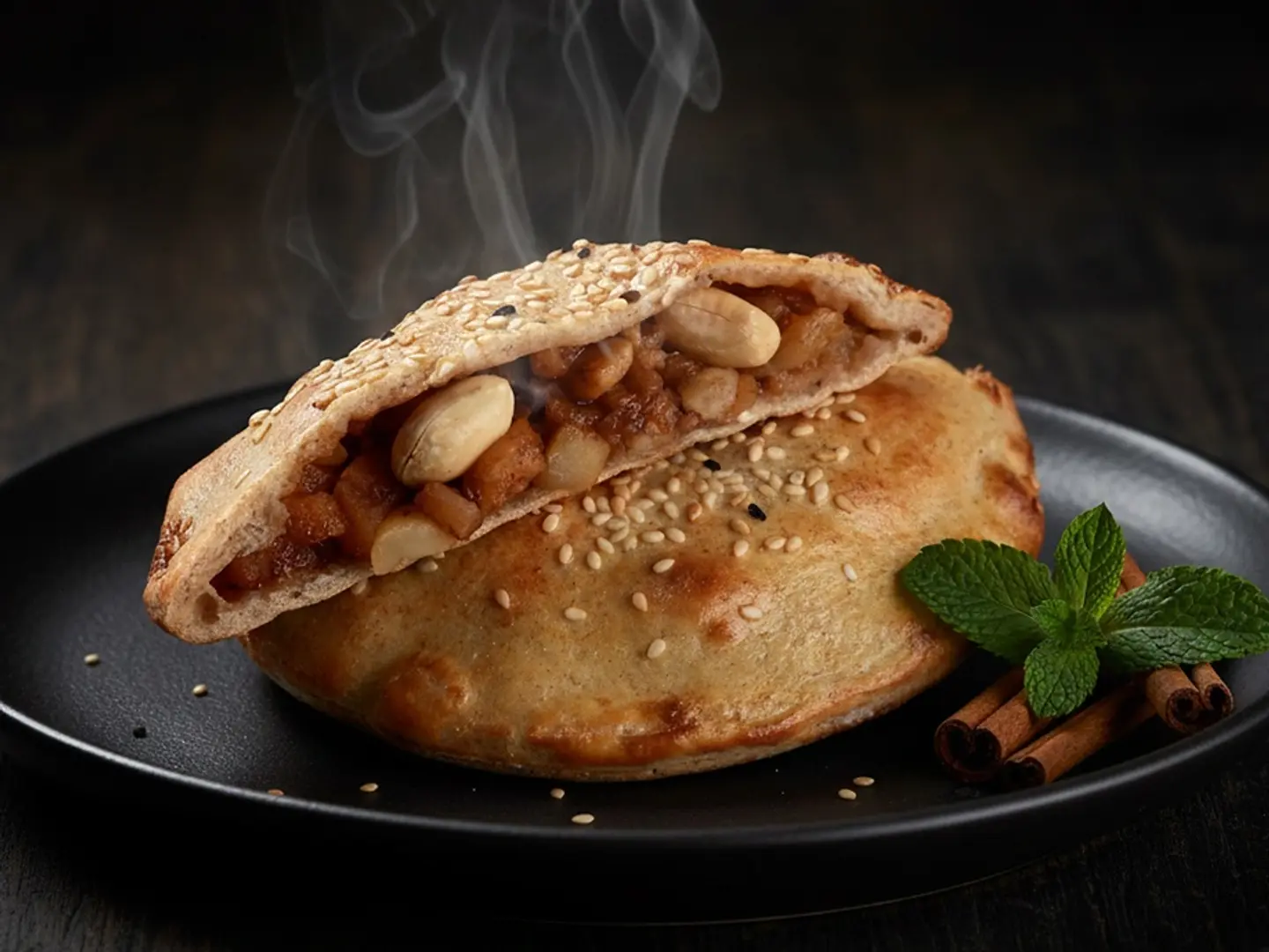 Apple With Peanut Pie