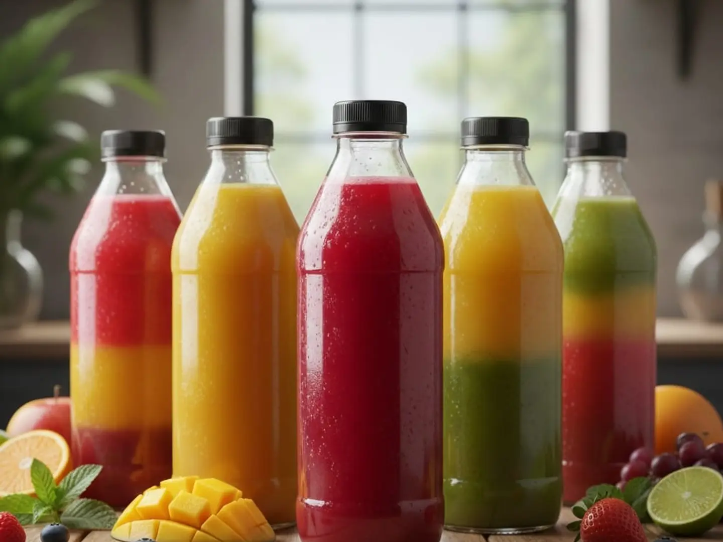 كوكتيل فواكه مشكل 1.5 لتر ونصف