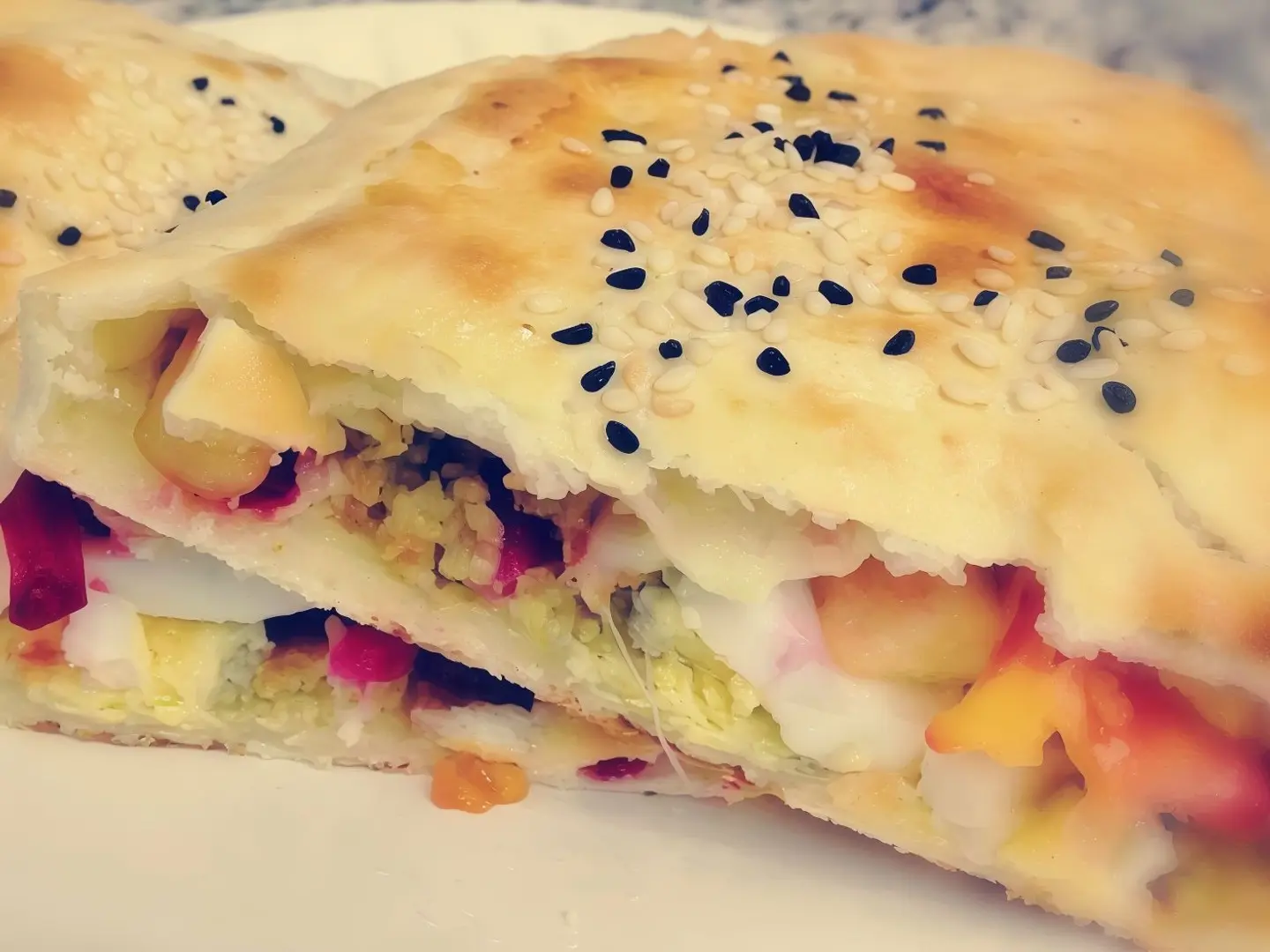 فطيرة فلافل