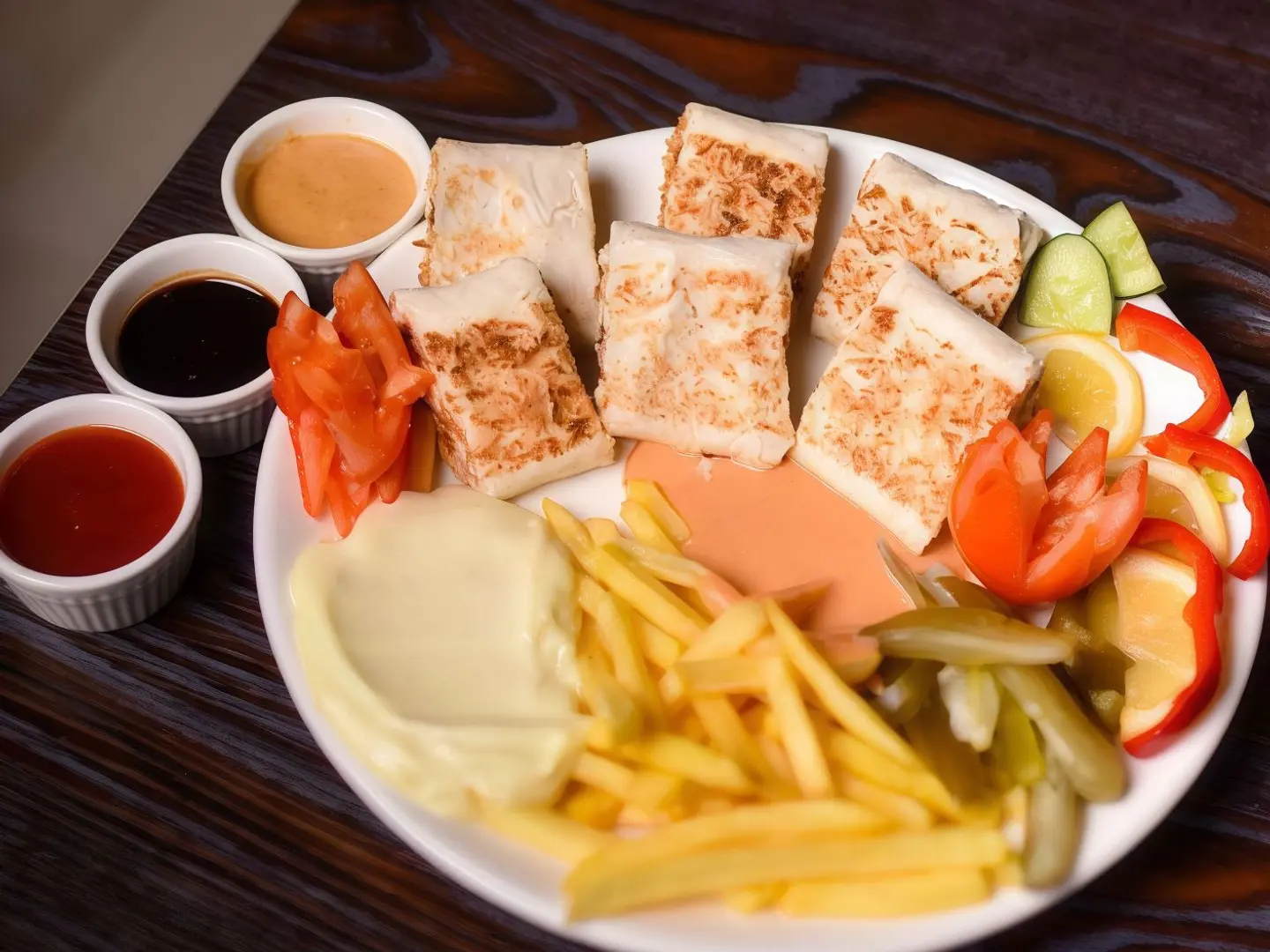 Double Arabic With Cheese