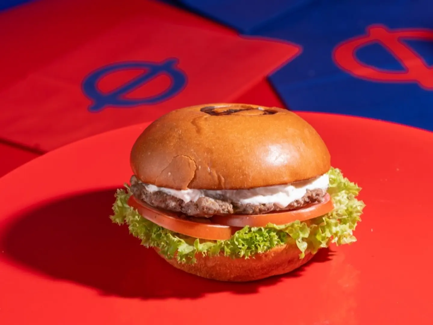 وجبة برجر البوراتا - لحم سماش