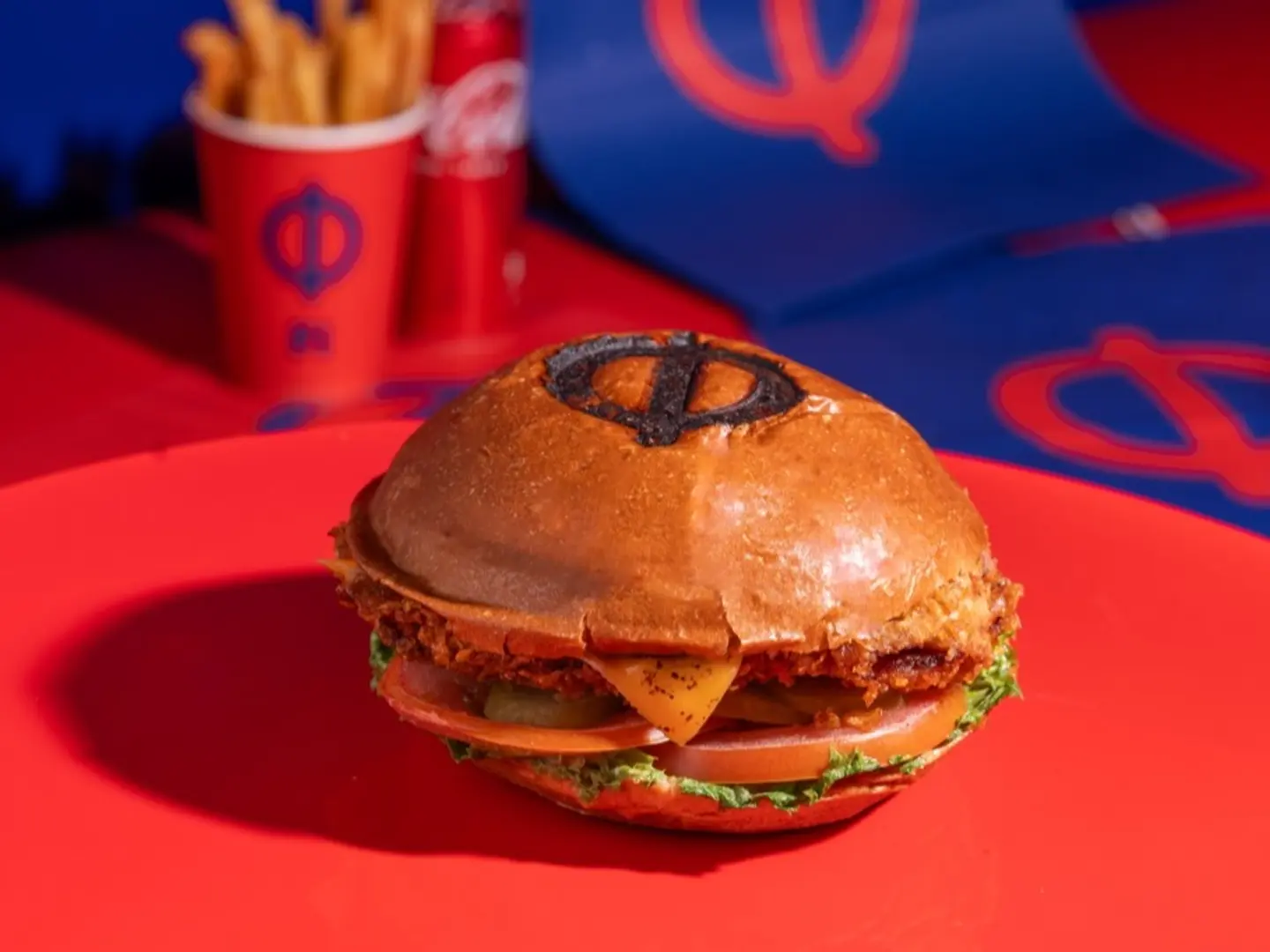 برجر الشواء العماني