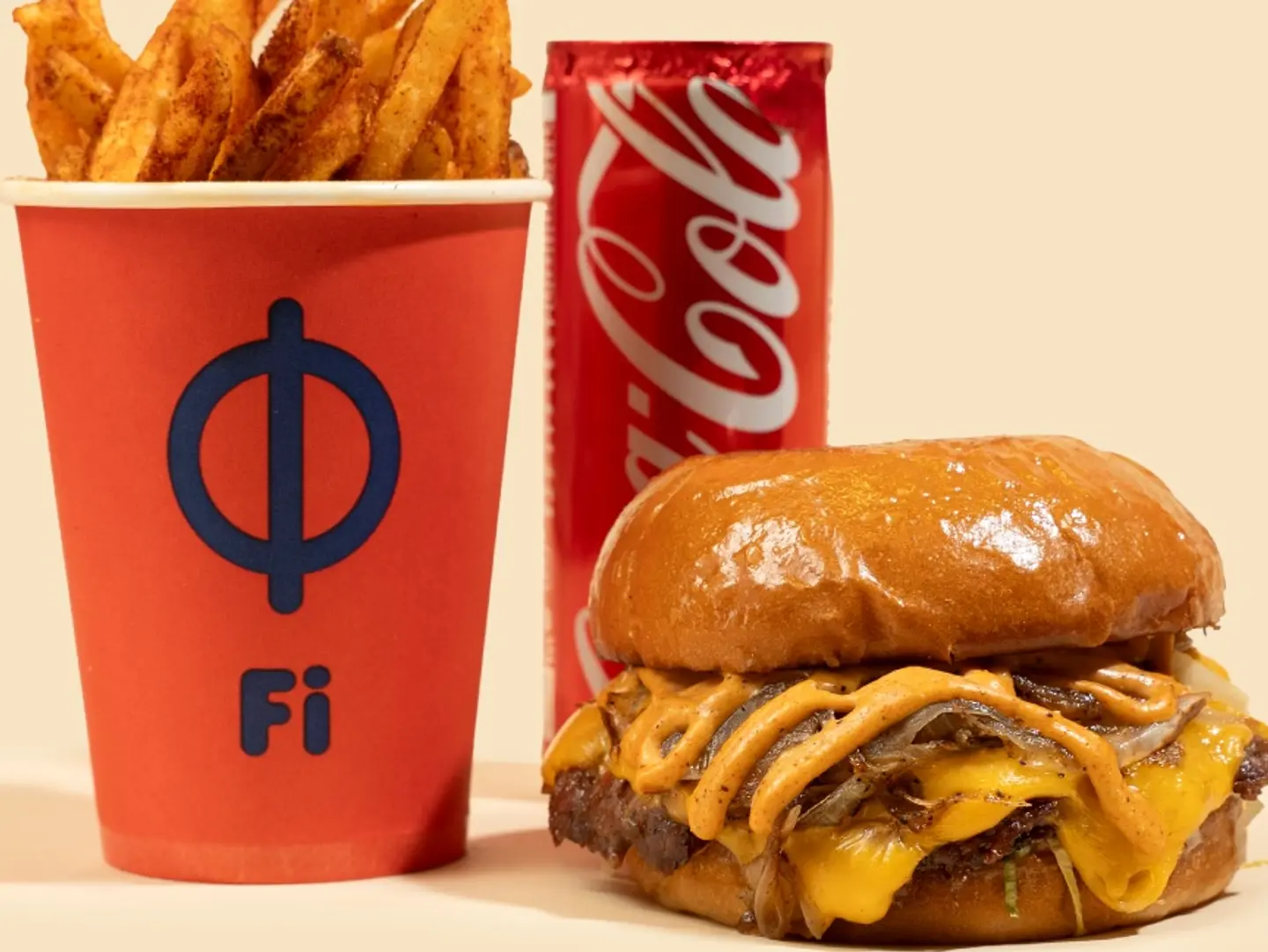 Smash Beef Burger Meal