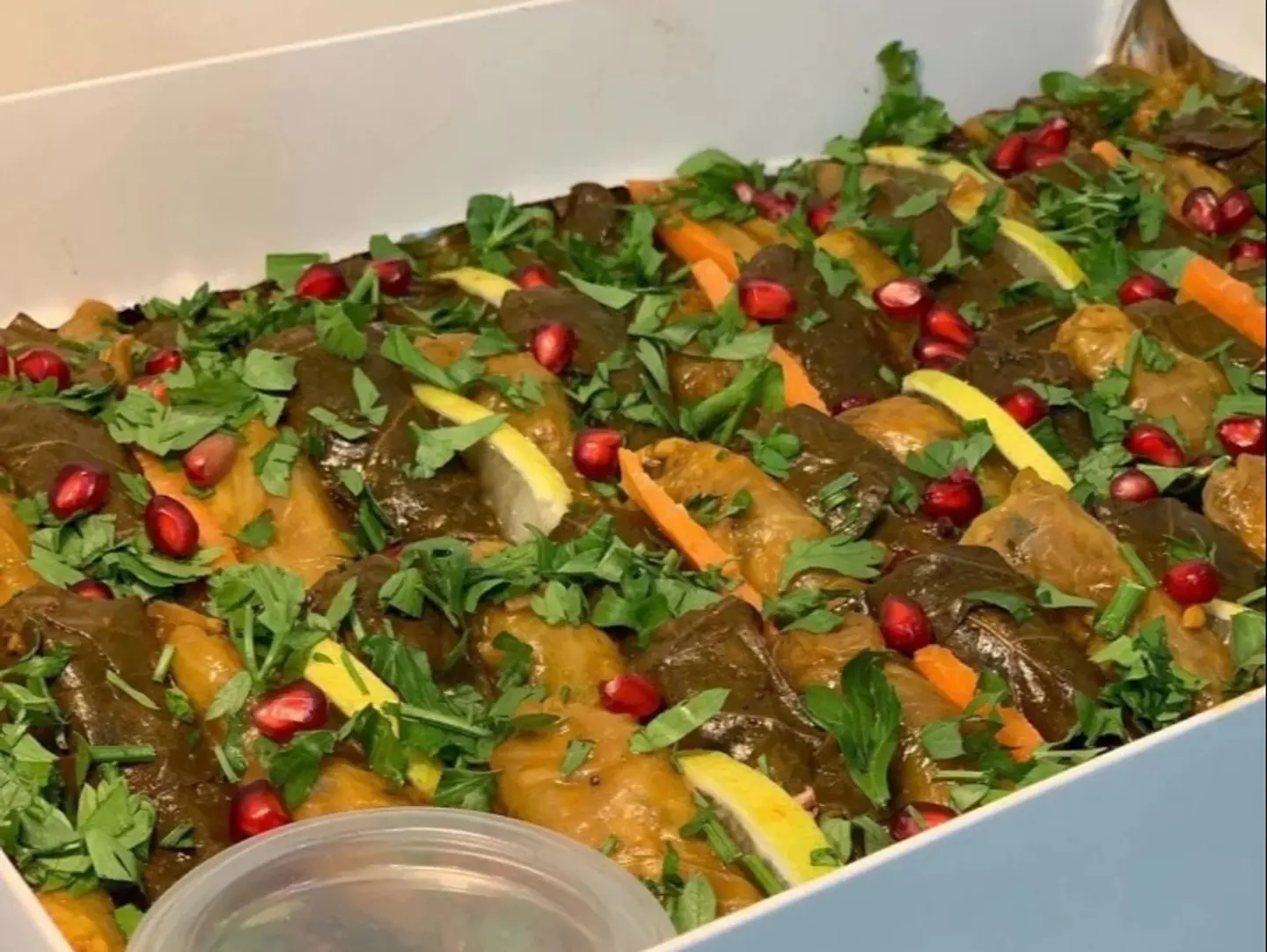 ملفوف وورق عنب كبير