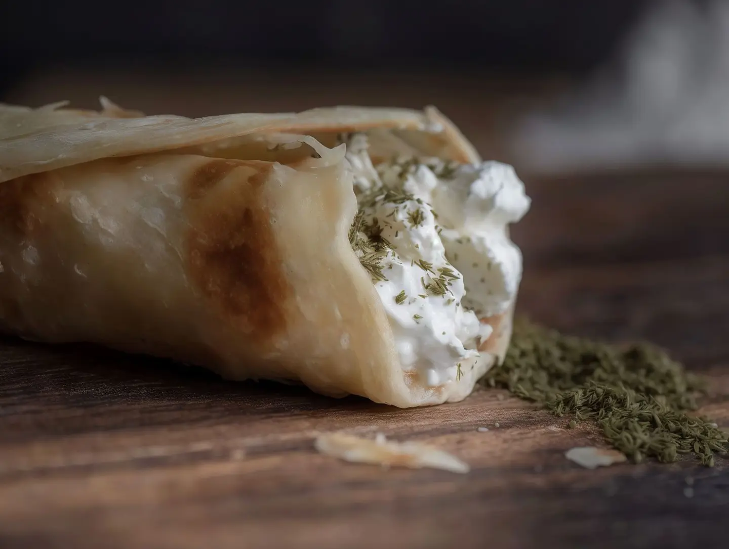 جباتي لبنة زعتر