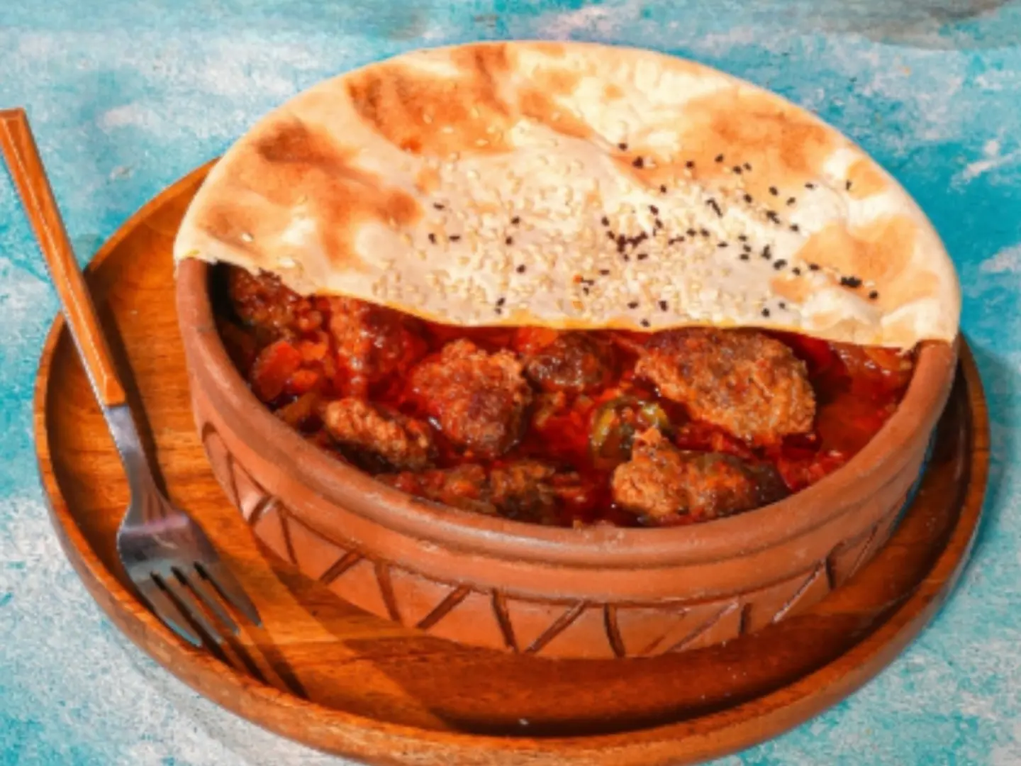 Lamb Kofta Casserole With Vegetables