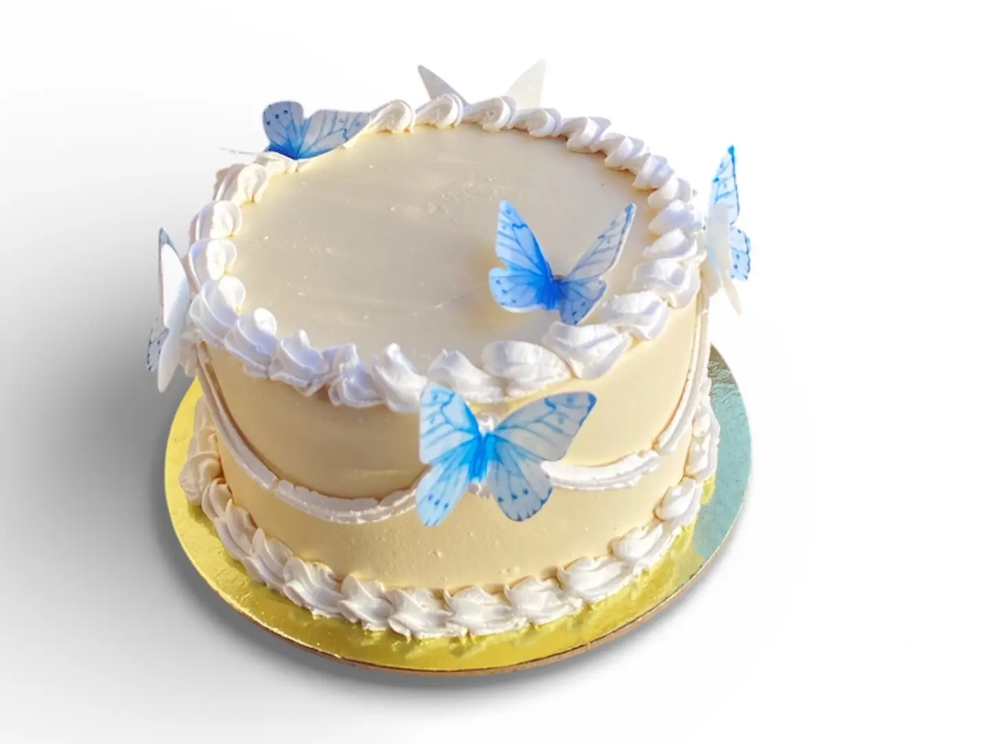 كيكة الفرشات الزرقاء