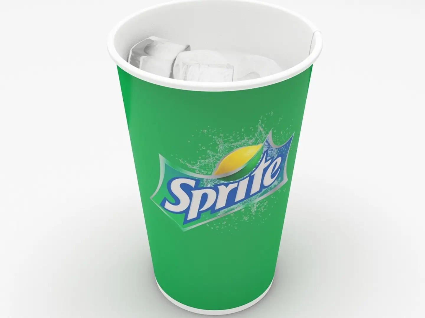 سبرايت كوب وسط