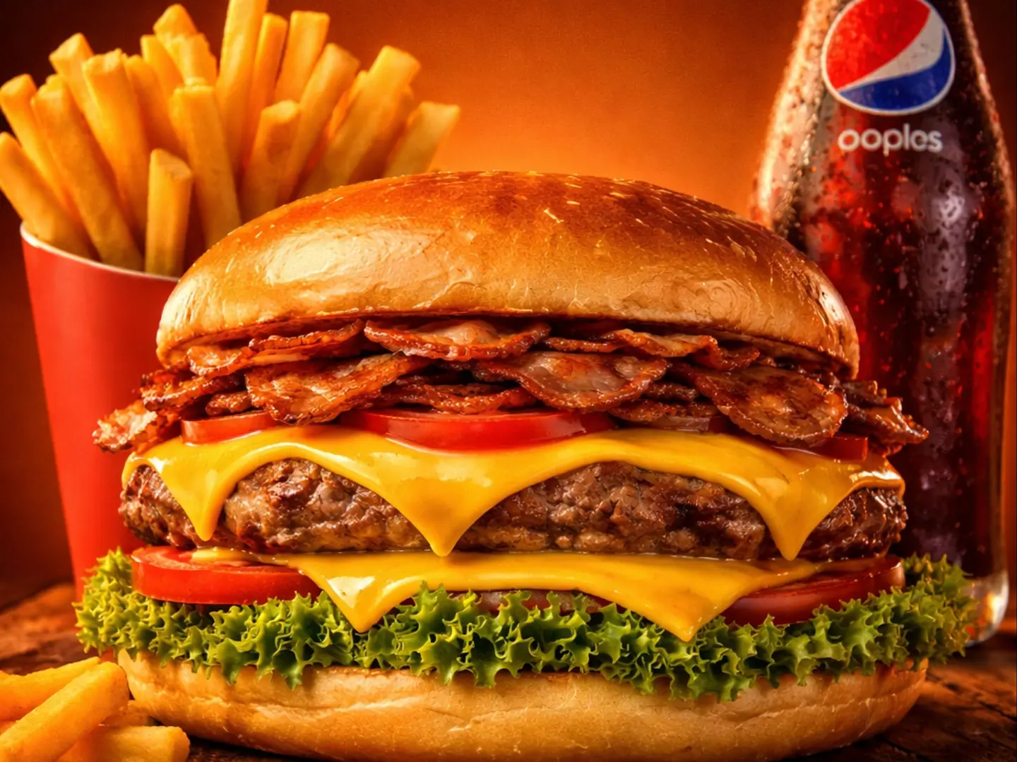 Grilled Brisket Burger - Grilled Brisket Burger Combo