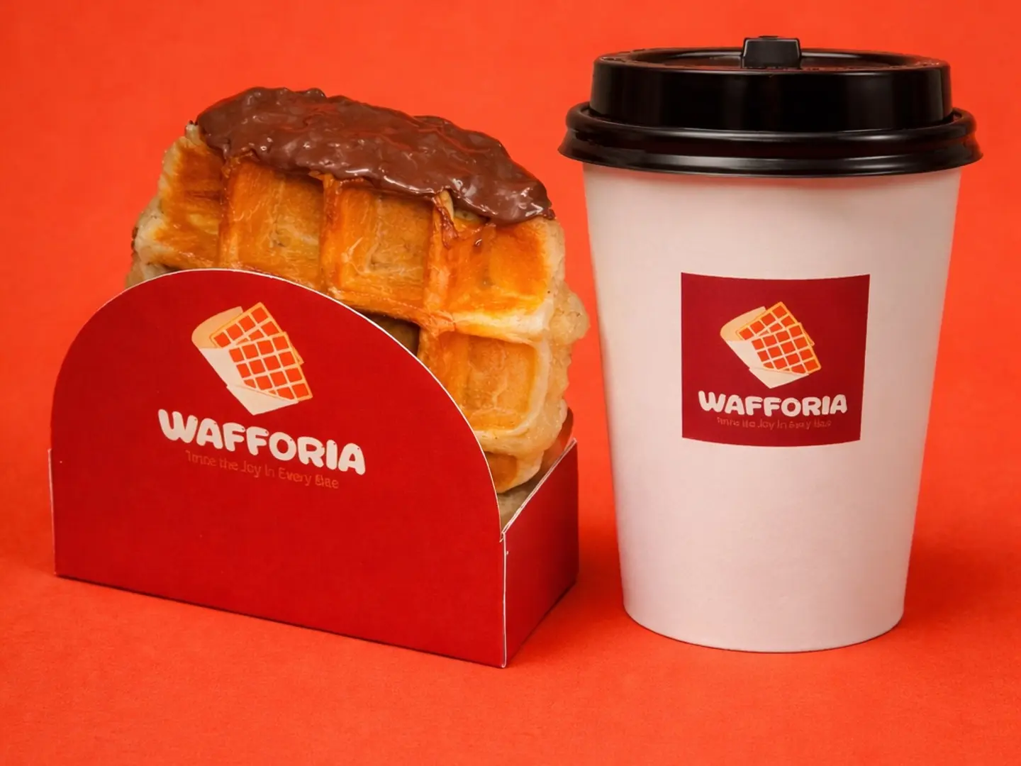 عرض وافل مع قهوة اليوم