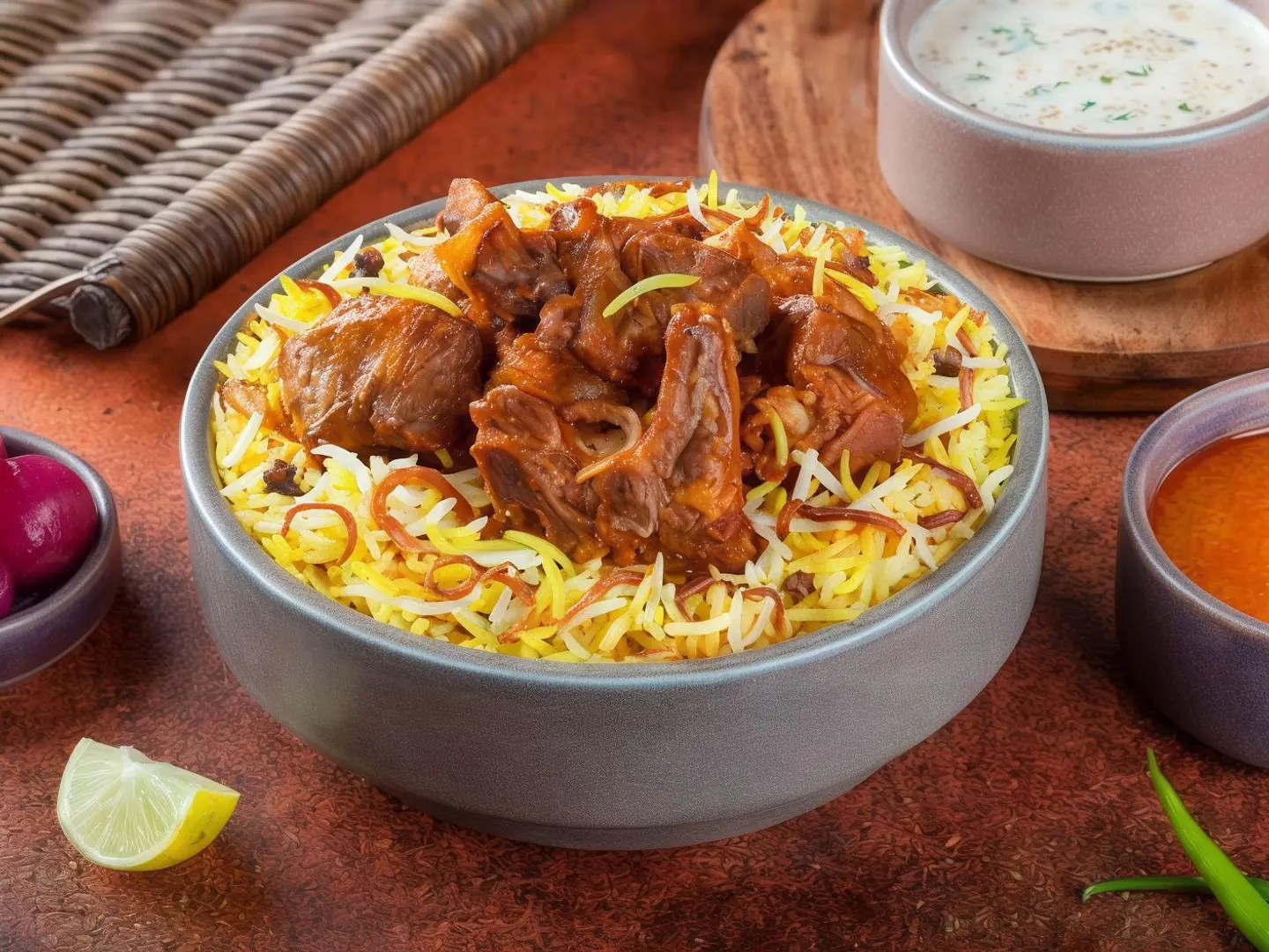 برياني لحم الضأن