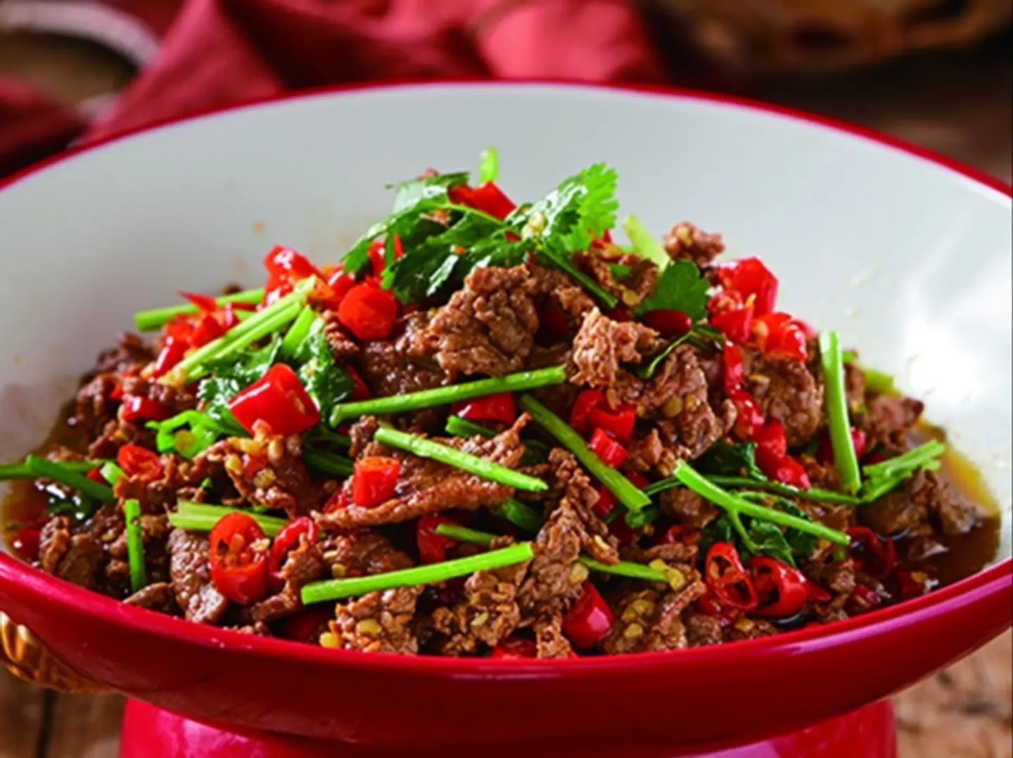 Spicy Fried Beef Large Size