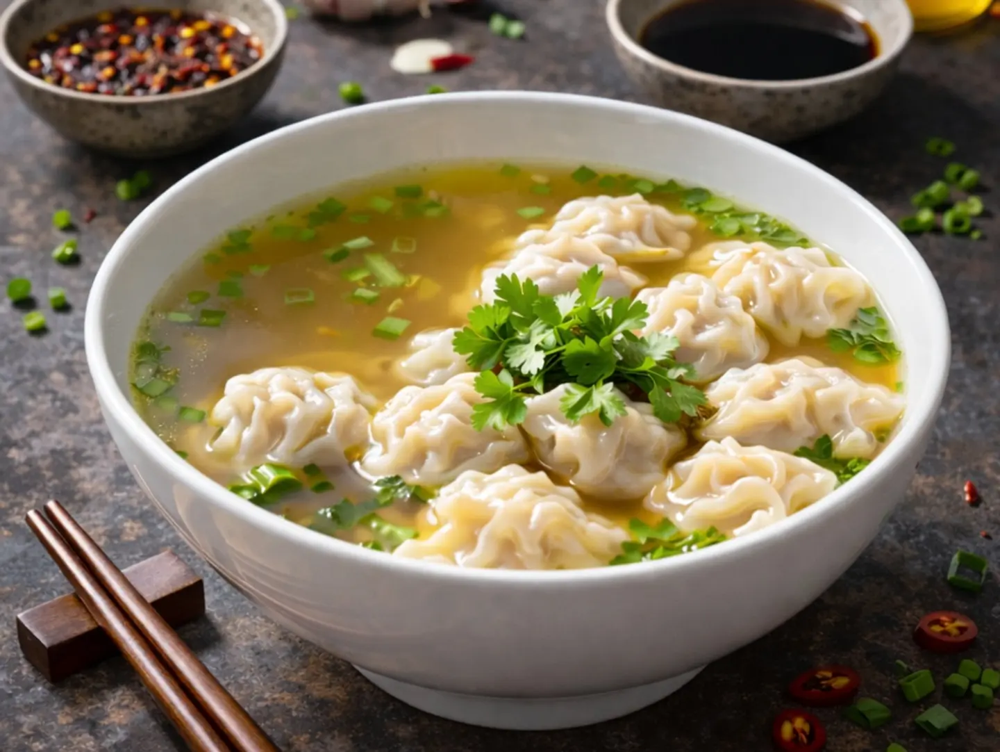 Chicken & Shrimp Wonton (12pcs)