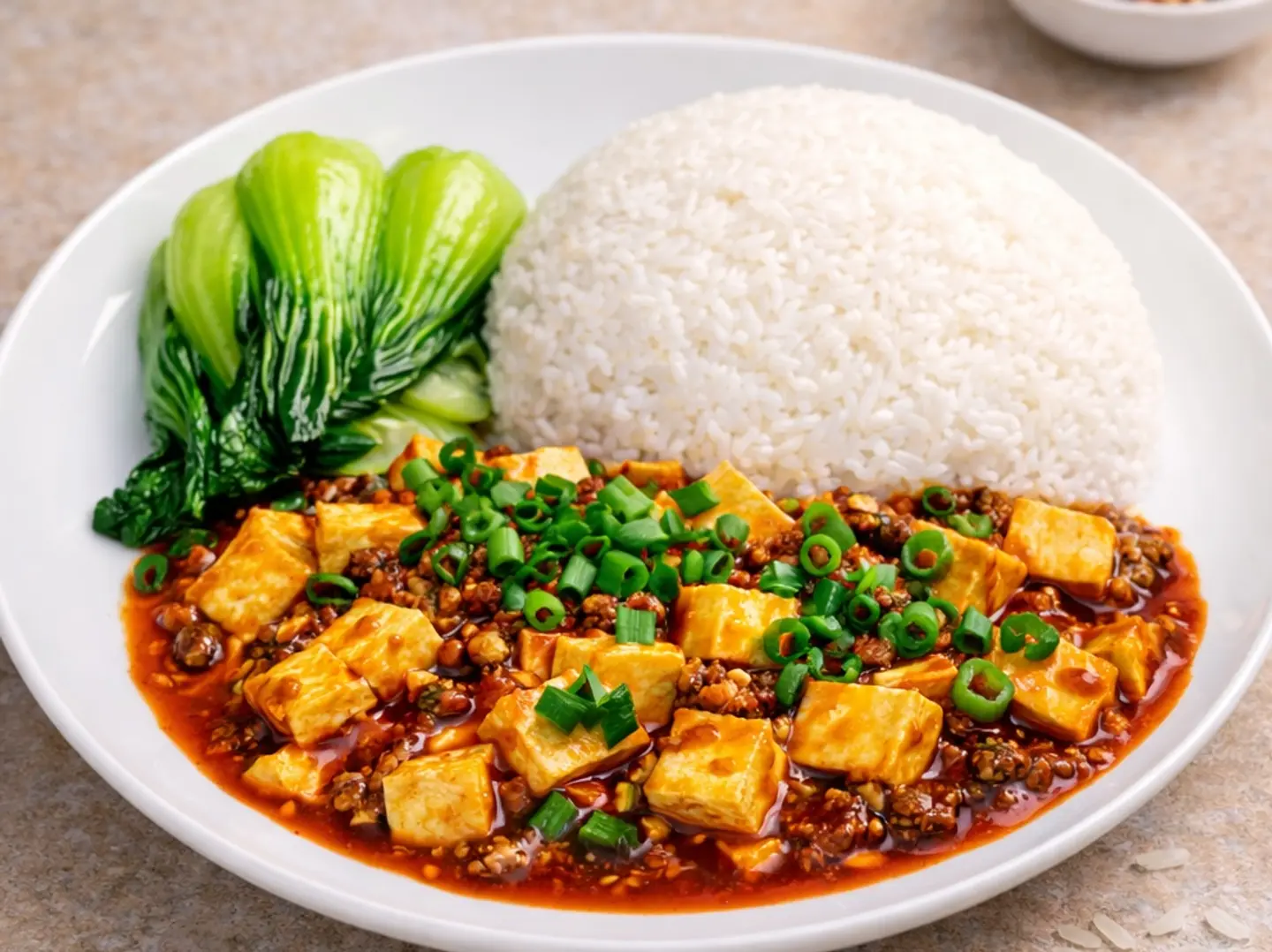 Mapo Tofu Rice Combo