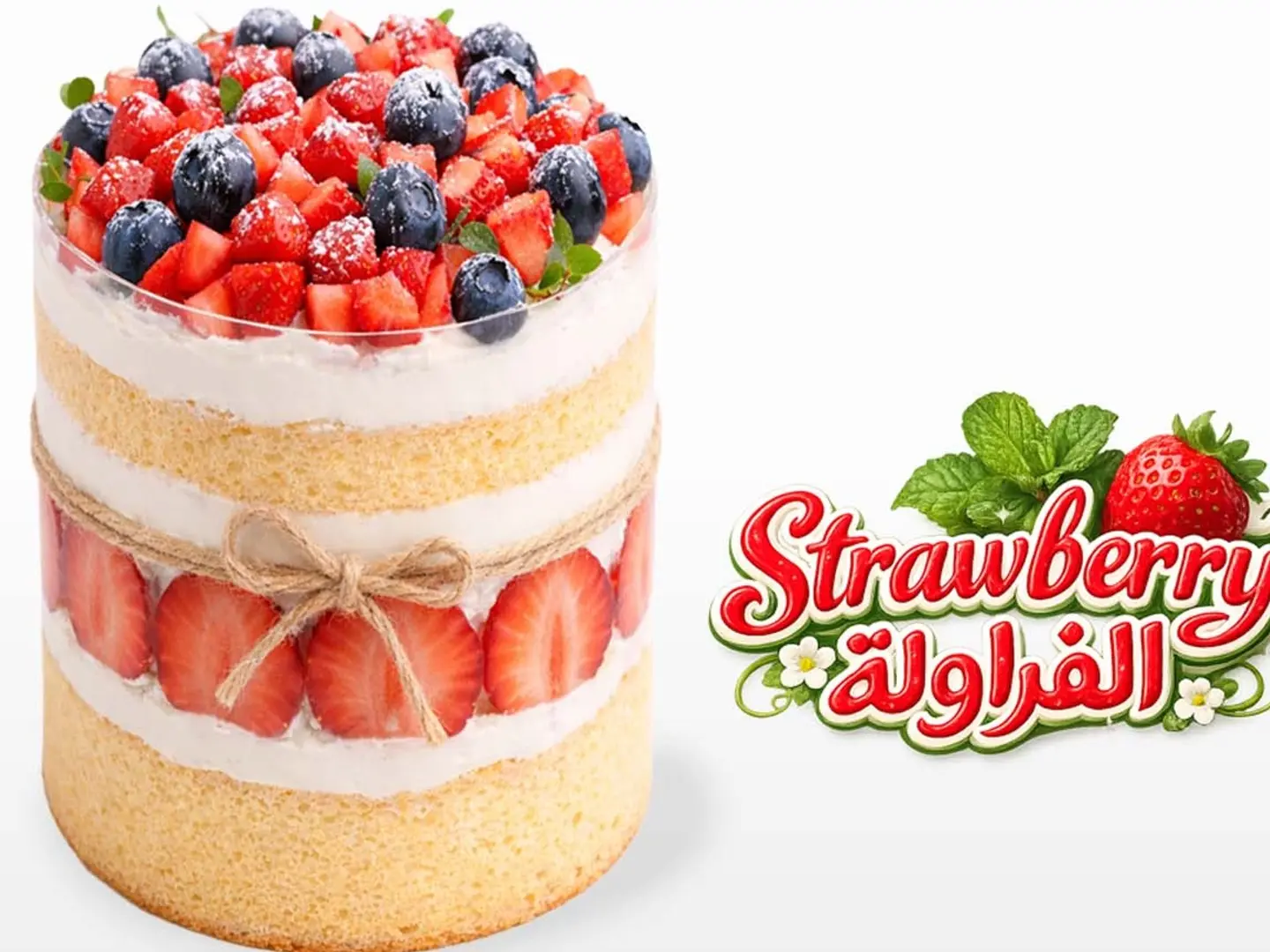 Forest Whisper Cake Strawberry (4 Inches)
