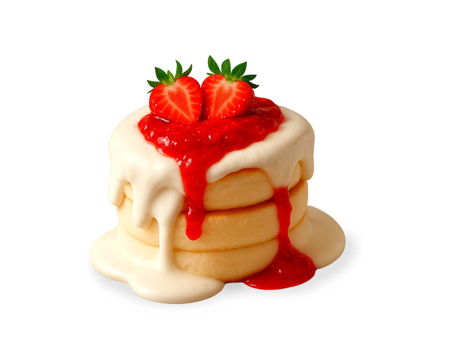Japanese Pancake(Strawberry Bliss)