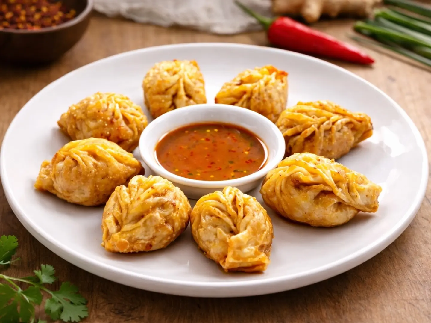 Crispy Fried Beef Dumplings (6pcs)