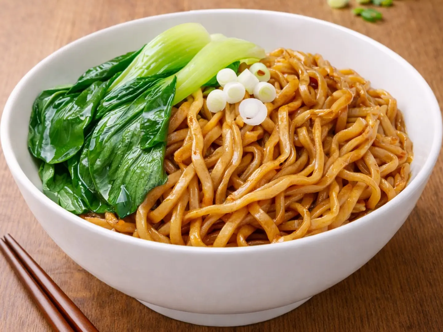 Noodles With Green Onion Oil