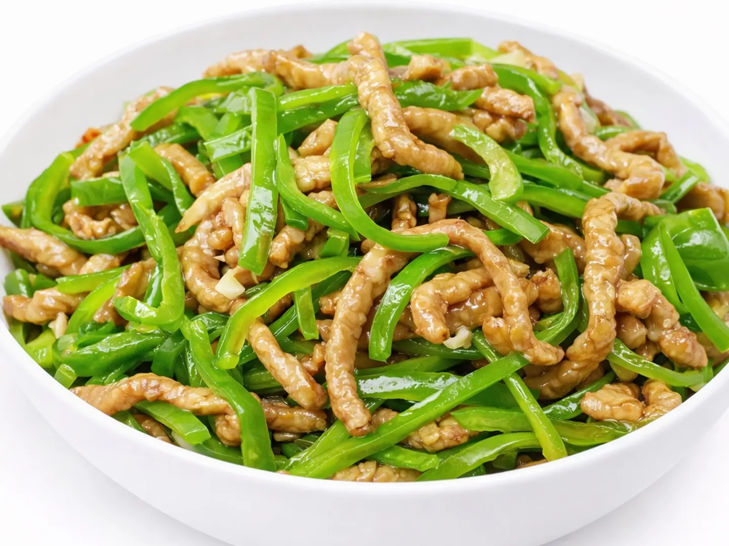 Fried Chicken Slices With Green Pepper Large Size