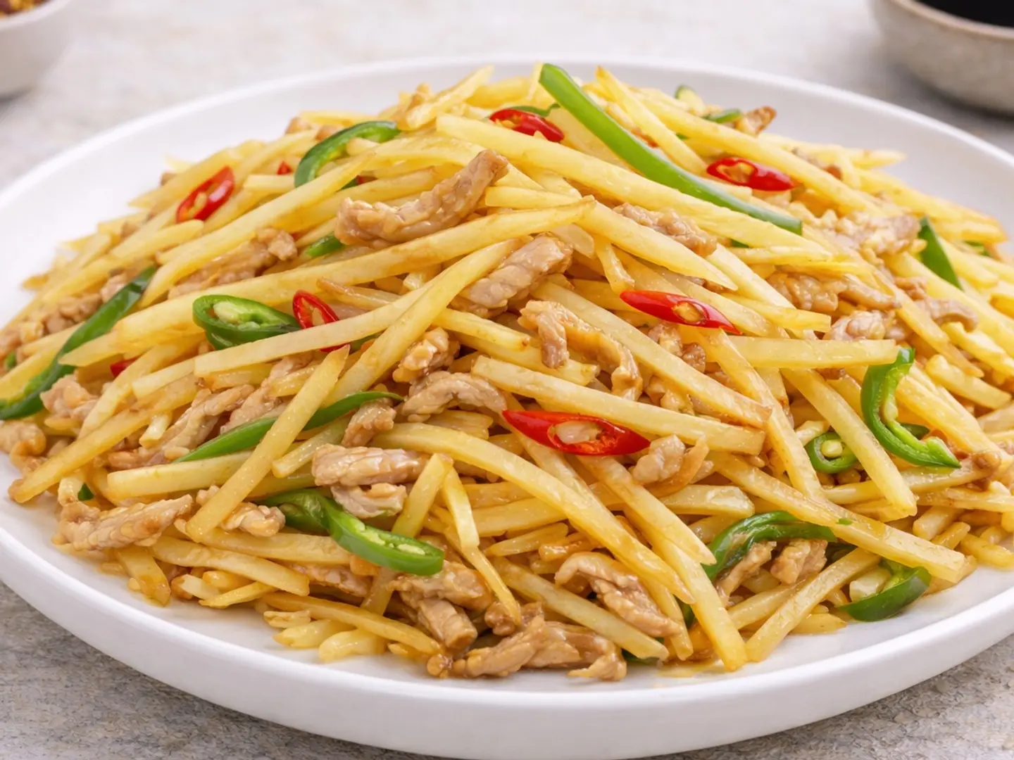 Shredded Potatoes With Chicken Large Size