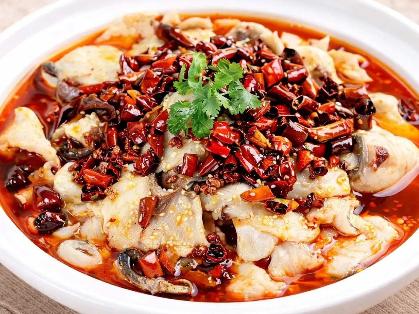 Spicy Boiled Fish Slices (Small)