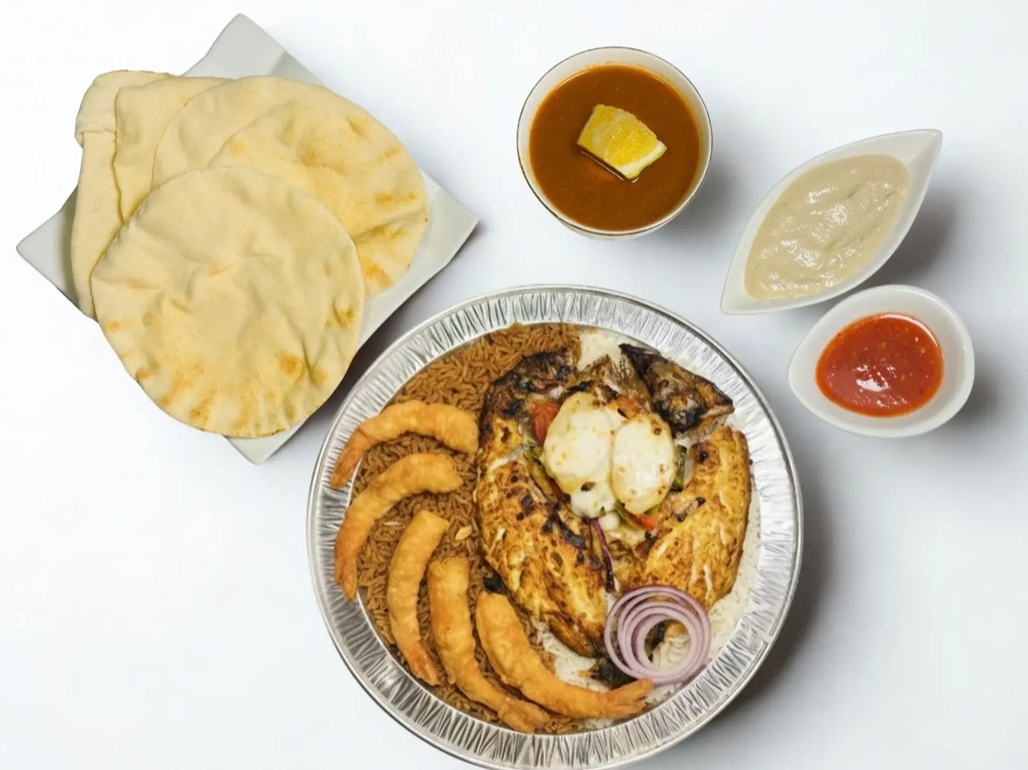 Sea Bream Fish And Shrimp Meal