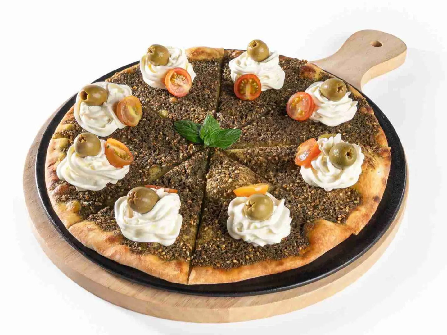 Zaatar And Labneh