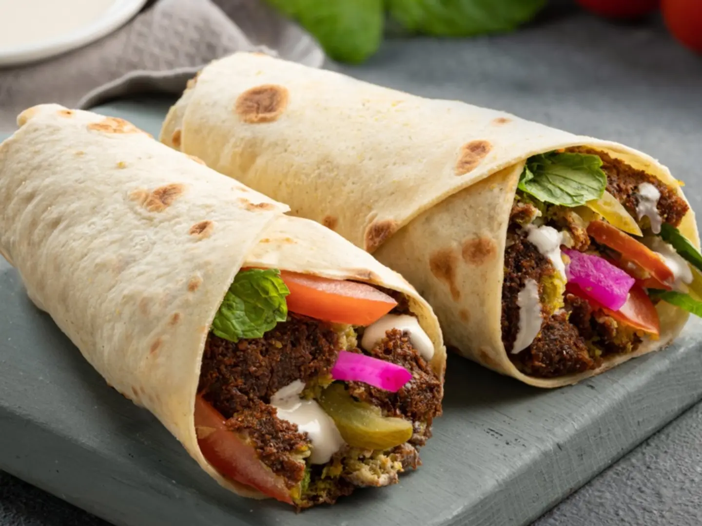 ساندوتش فلافل عادي